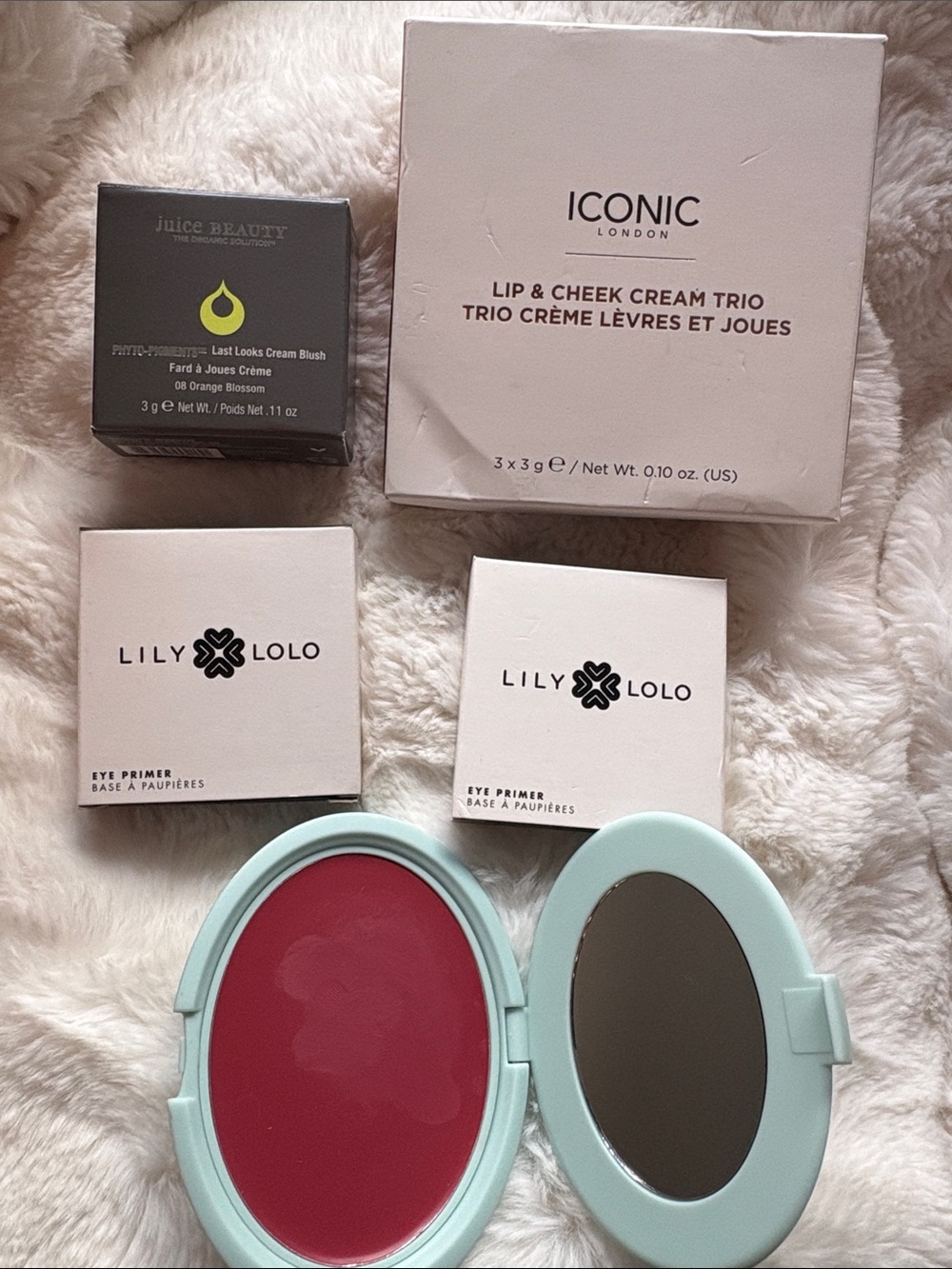 Iconic London Trio Cream Palette, Juice Beauty, Tarte, 2 Lily Lolo - 5 items!